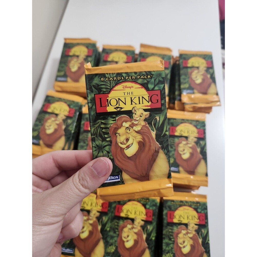 The Lion King Trading Cards Skybox Disney NEW Sealed Set of10 Packs Vintage 1994 - Picture 2 of 4
